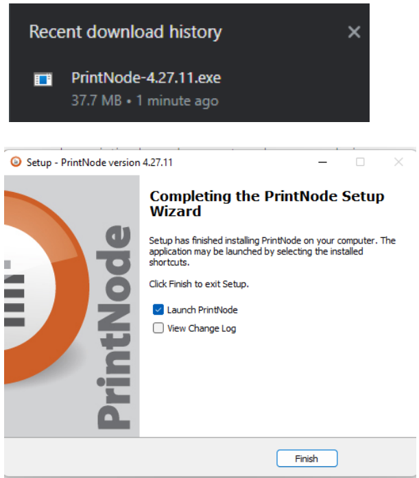 PrintNode Exe