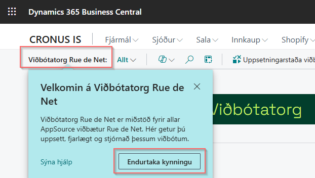 Endurtaka kynningu