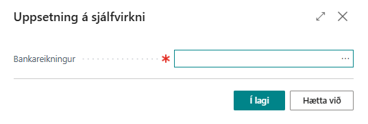 Vidbotatorg Modal Notkun