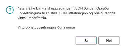Vidbotatorg Sjalfvirkni Krefst Uppsetningar