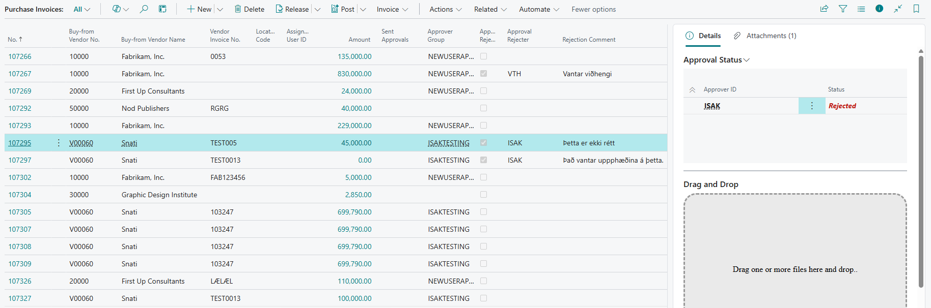 Purchase Invoices alt text