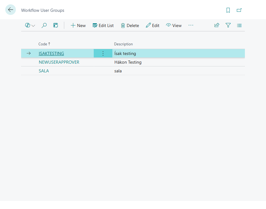 Workflow user groups alt text