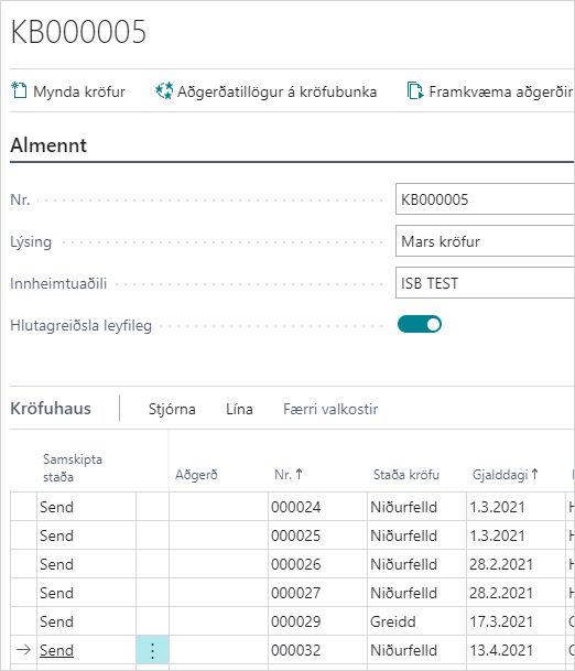 Perform actions on request bundle alt text