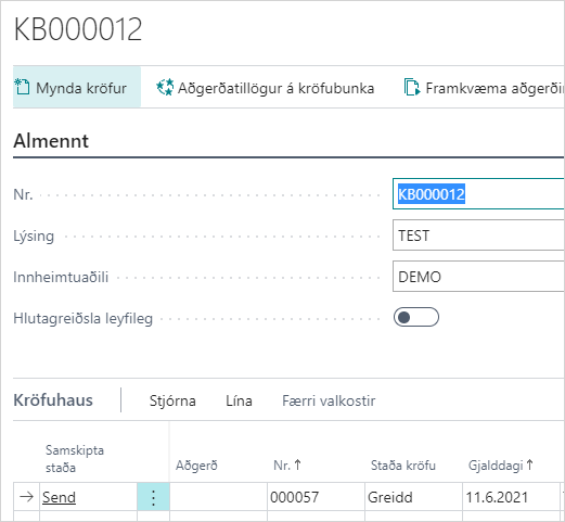 Get request status alt text