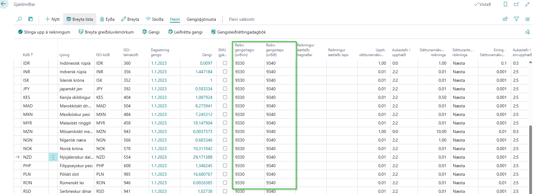 Exchange Rate Difference alt text