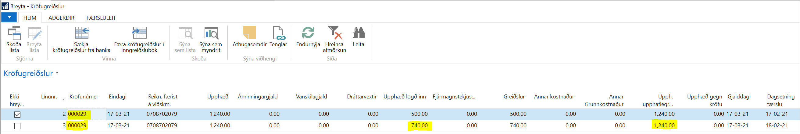Kröfugreiðslur alt text