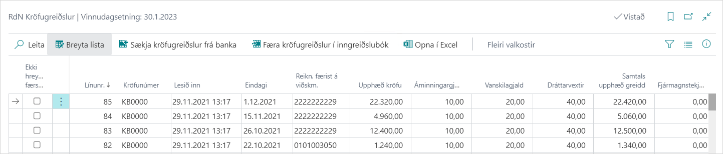 Verkraðarfærsla alt text