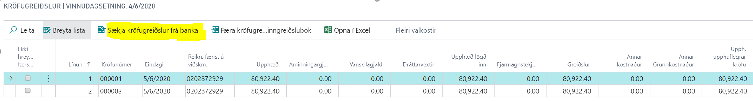 Kröfugreiðslur alt text
