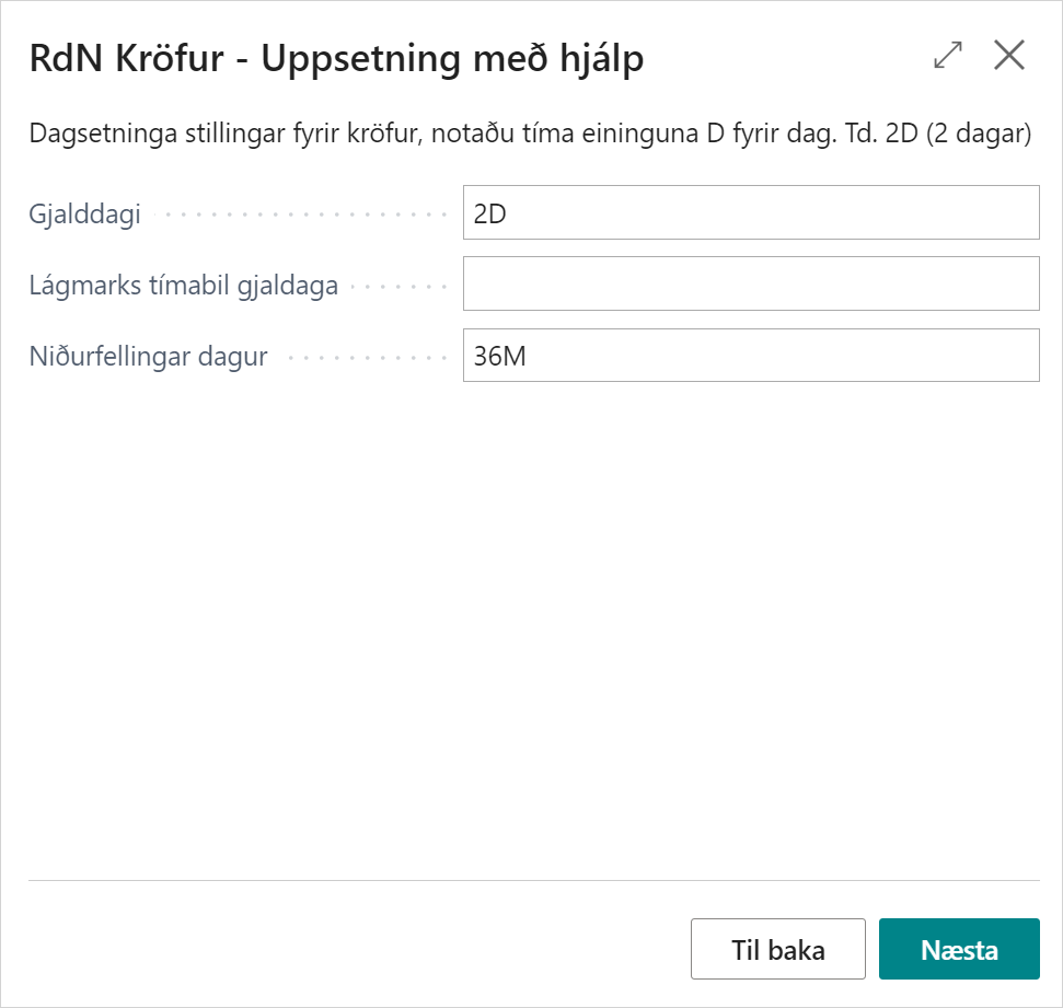 Claims - Setup with Assistance alt text