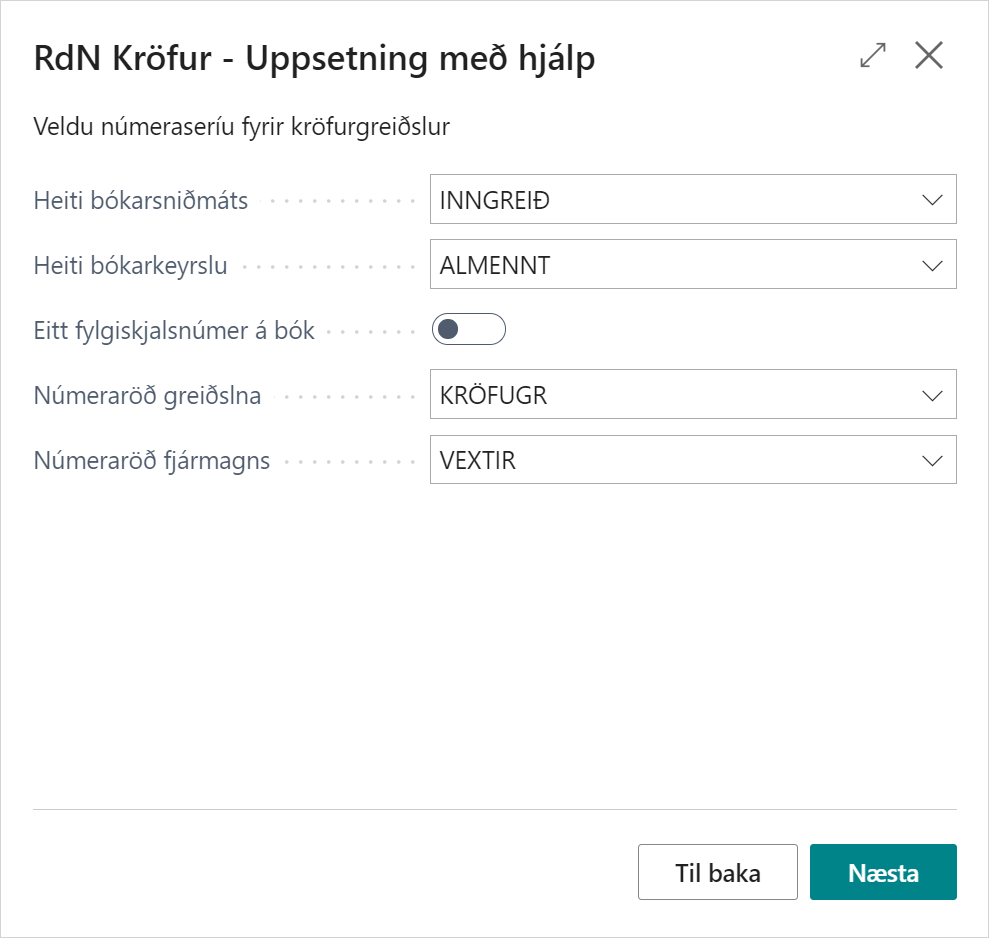 Claims - Setup with Assistance alt text