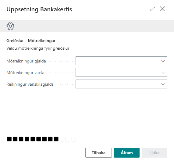 Banking Module Setup alt text