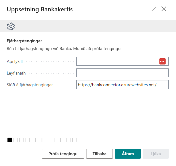 Banking Module Setup alt text