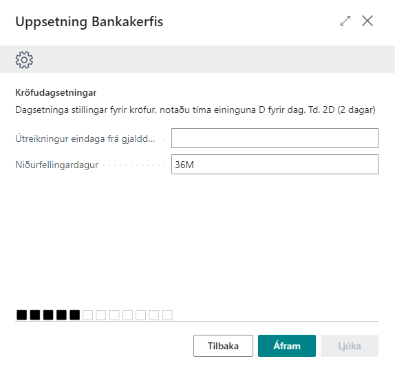 Banking Module Setup alt text