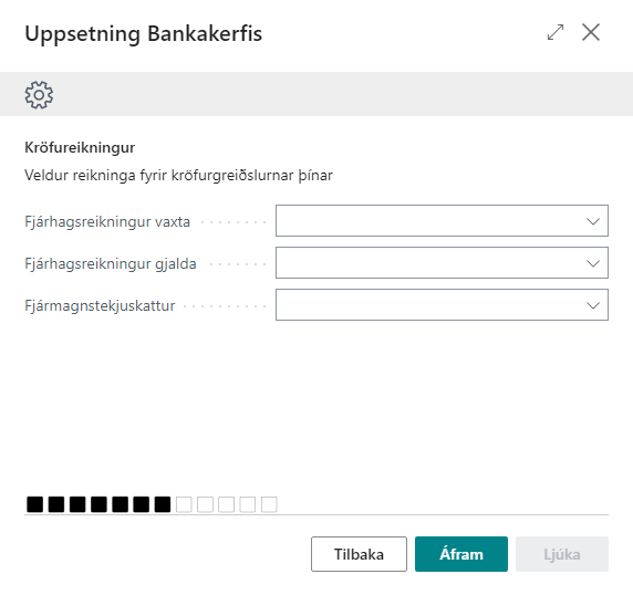 Banking Module Setup alt text