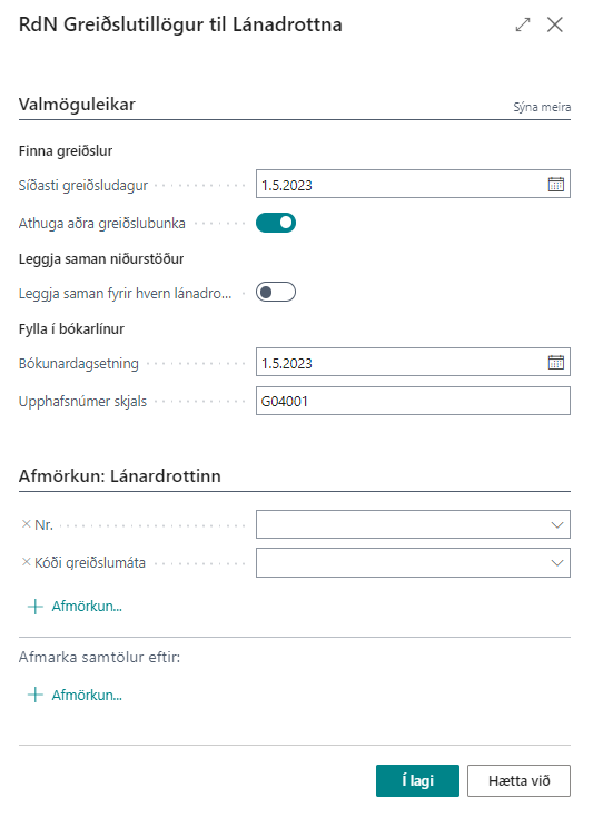 Payment Proposals for Vendors alt text