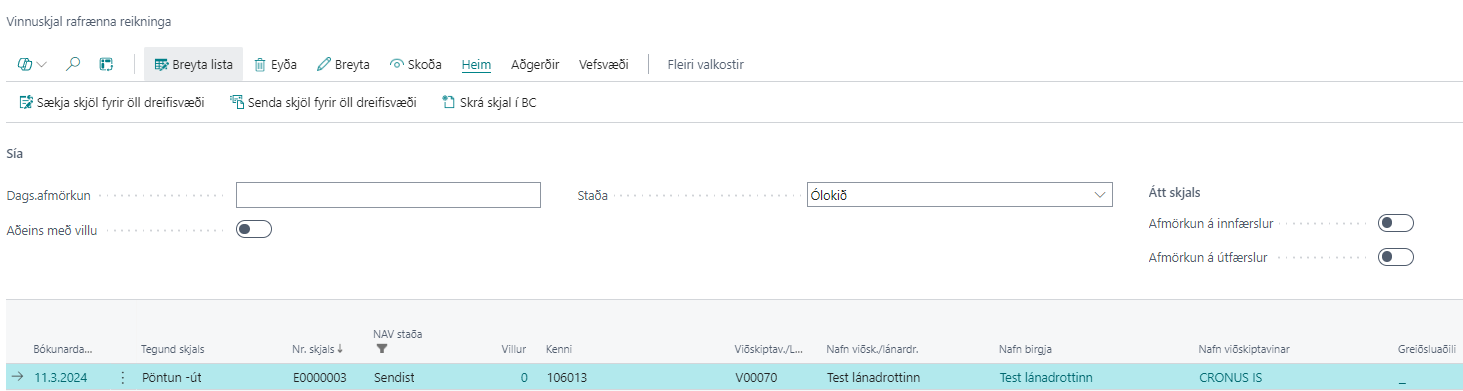 Vinnuskjal rafrænna reikninga alt text