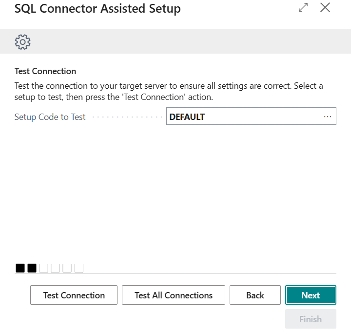 Step 2: Test Connection